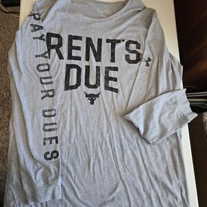 Under Armour Gray Long Sleeve Shirt